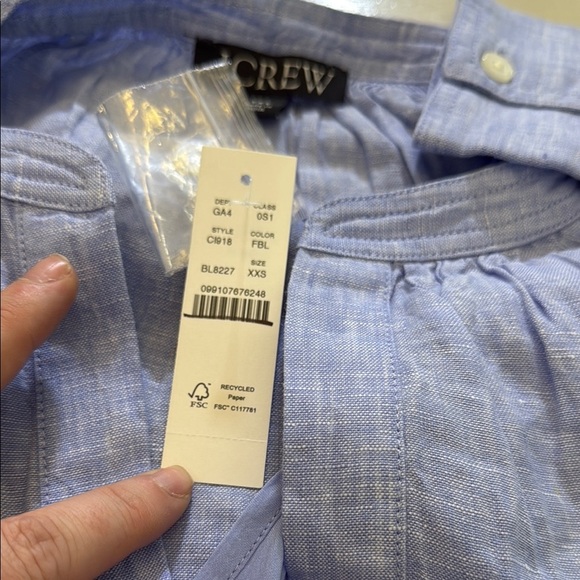 J. Crew Cabana dress in linen Size XXS - Picture 9 of 11